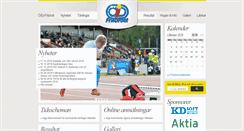 Desktop Screenshot of oid-friidrott.com